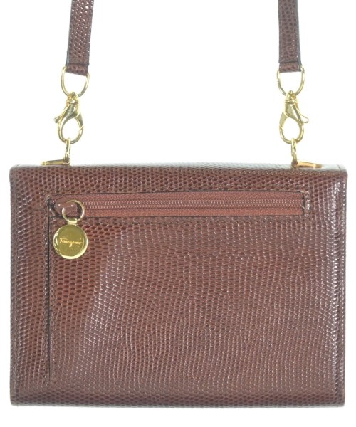 Salvatore Ferragamo（サルバトーレフェラガモ）ショルダーバッグ 茶 サイズ:- レディース/2200719904059
