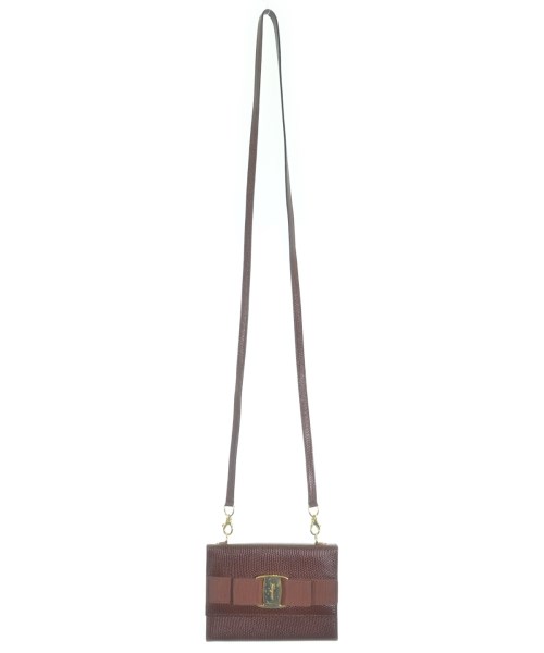 Salvatore Ferragamo（サルバトーレフェラガモ）ショルダーバッグ 茶 サイズ:- レディース/2200719904059