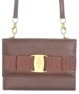 Salvatore Ferragamo（サルバトーレフェラガモ）ショルダーバッグ 茶 サイズ:- レディース/2200719904059