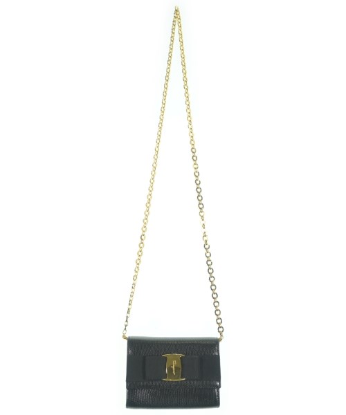 Salvatore Ferragamo（サルバトーレフェラガモ）ショルダーバッグ 黒 サイズ:- レディース/2200720483017