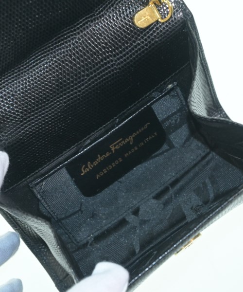 Salvatore Ferragamo（サルバトーレフェラガモ）ショルダーバッグ 黒 サイズ:- レディース/2200720483017