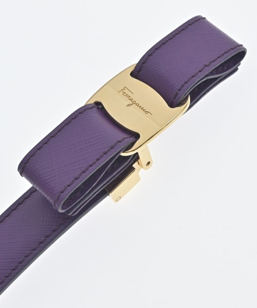 Salvatore Ferragamo（サルバトーレフェラガモ）ベルト 紫 サイズ:- レディース/2200720483215