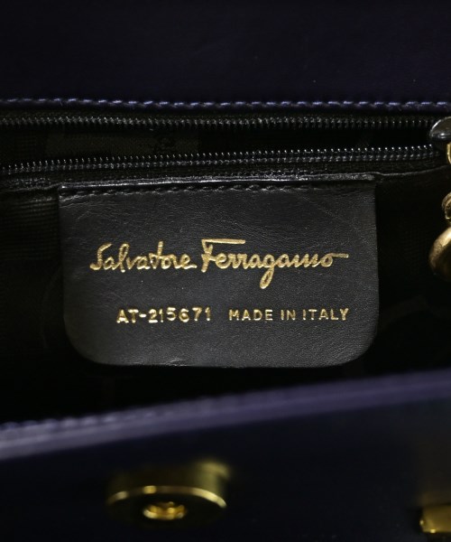 Salvatore Ferragamo（サルバトーレフェラガモ）ハンドバッグ 紫 サイズ:- レディース/2200722178300