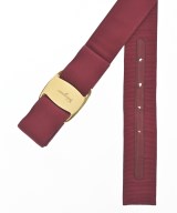 Salvatore Ferragamo（サルバトーレフェラガモ）ベルト 赤 サイズ:- レディース/2200723294023
