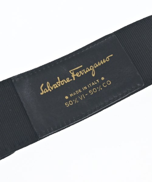 Salvatore Ferragamo（サルバトーレフェラガモ）ベルト 黒 サイズ:- レディース/2200723294030