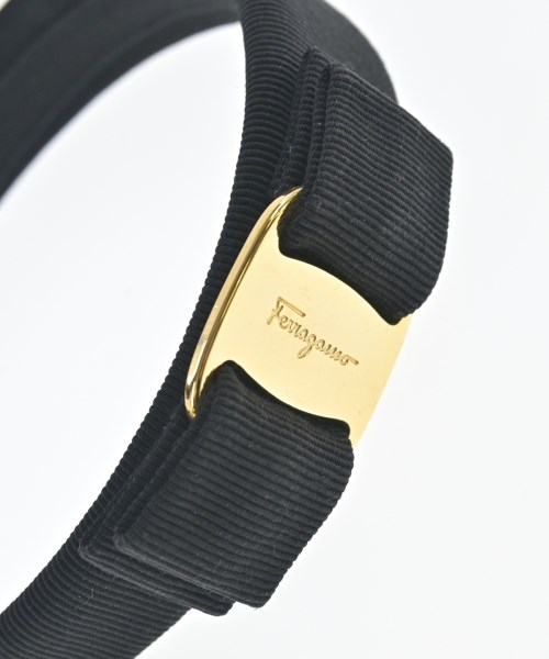 Salvatore Ferragamo（サルバトーレフェラガモ）ヘアアクセサリー 黒 サイズ:- レディース/2200724263516