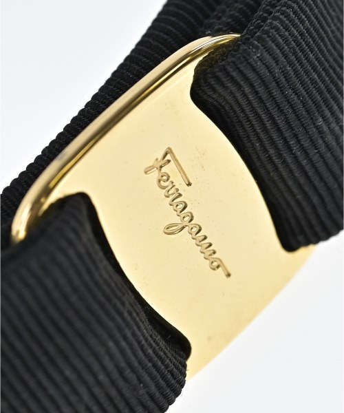 Salvatore Ferragamo（サルバトーレフェラガモ）ヘアアクセサリー 黒 サイズ:- レディース/2200724263516