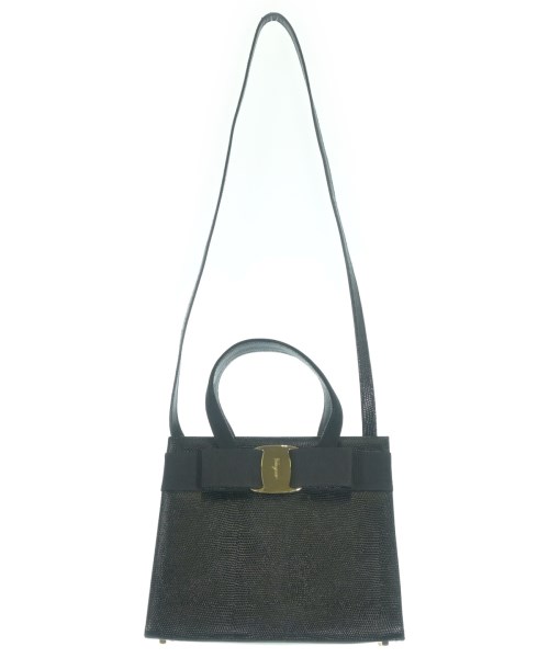 Salvatore Ferragamo（サルバトーレフェラガモ）ショルダーバッグ 黒 サイズ:- レディース/2200724273072