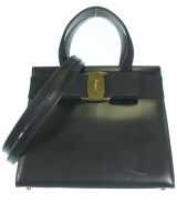 Salvatore Ferragamo（サルバトーレフェラガモ）ハンドバッグ 黒 サイズ:- レディース/2200724273164
