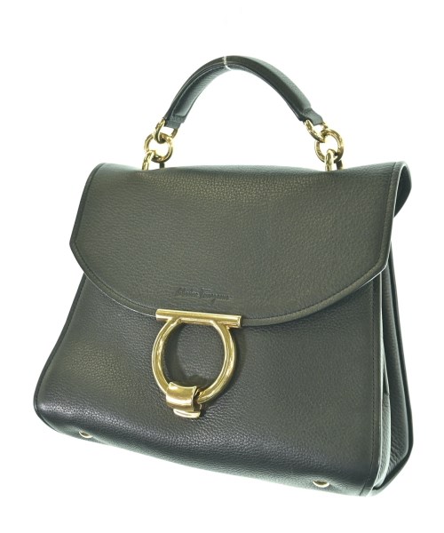 Salvatore Ferragamo（サルバトーレフェラガモ）ハンドバッグ 黒 サイズ:- レディース/2200724273225