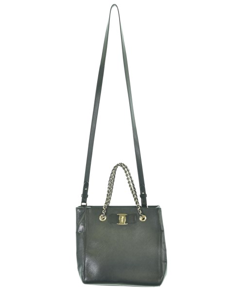 Salvatore Ferragamo（サルバトーレフェラガモ）ハンドバッグ 黒 サイズ:- レディース/2200724352371