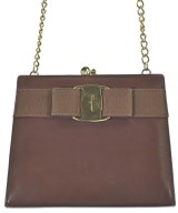 Salvatore Ferragamo（サルバトーレフェラガモ）ショルダーバッグ 茶 サイズ:- レディース/2200726855412