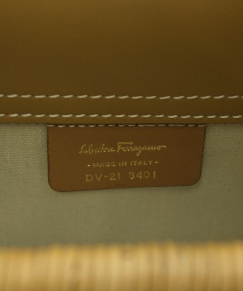 Salvatore Ferragamo（サルバトーレフェラガモ）かごバッグ ベージュ サイズ:- レディース/2200686177333