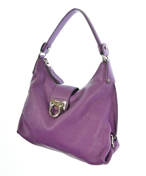 Salvatore Ferragamo（サルバトーレフェラガモ）ハンドバッグ 紫 サイズ:- レディース/2200688822392