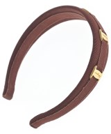 Salvatore Ferragamo（サルバトーレフェラガモ）ヘアアクセサリー 茶 サイズ:- レディース/2200684503127