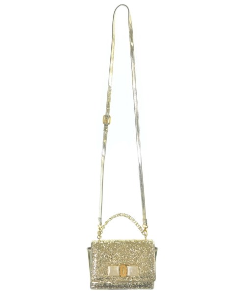 Salvatore Ferragamo（サルバトーレフェラガモ）ショルダーバッグ ゴールド サイズ:- レディース/2200690460056