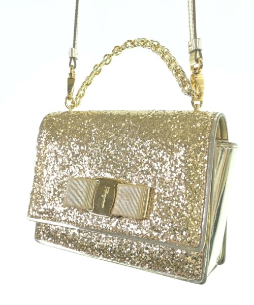 Salvatore Ferragamo（サルバトーレフェラガモ）ショルダーバッグ ゴールド サイズ:- レディース/2200690460056
