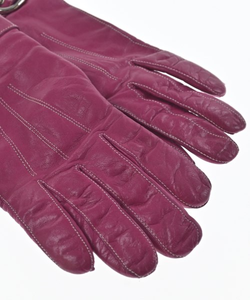 COACH（コーチ）手袋 ピンク サイズ:7(S位) レディース/2200636399082