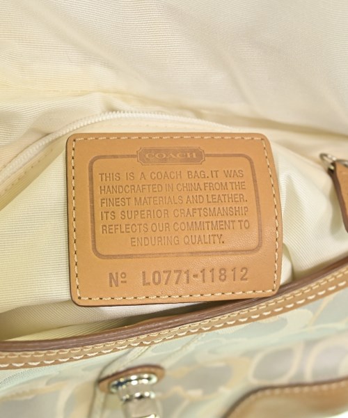 COACH（コーチ）ショルダーバッグ 白 サイズ:- レディース/2200633651053