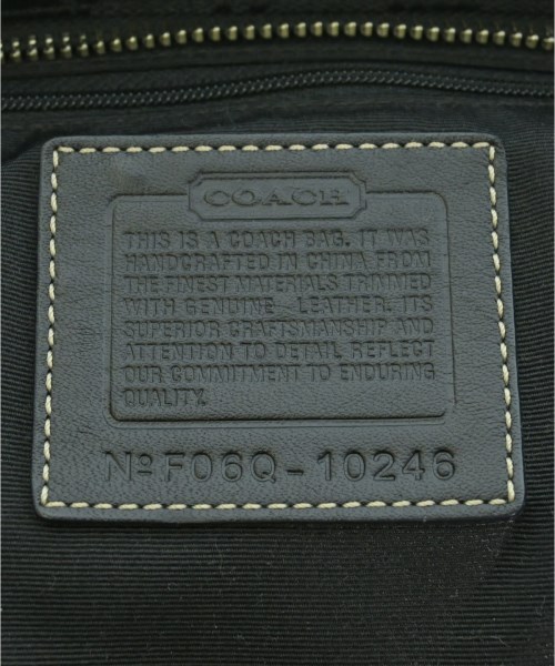 COACH（コーチ）ショルダーバッグ 黒 サイズ:- レディース/2200623668016