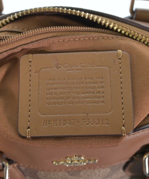 COACH（コーチ）ハンドバッグ 茶 サイズ:- レディース/2200639922010
