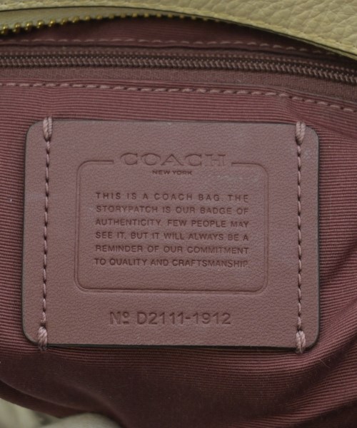 COACH（コーチ）ショルダーバッグ ベージュ サイズ:- レディース/2200640242046