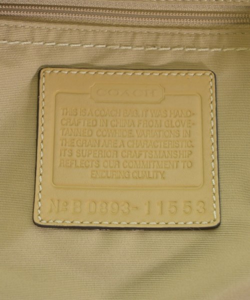 COACH（コーチ）ハンドバッグ ベージュ サイズ:- レディース/2200623675045