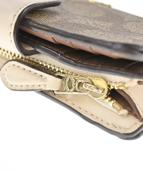 COACH（コーチ）財布・コインケース ベージュ サイズ:- レディース/2200586544020