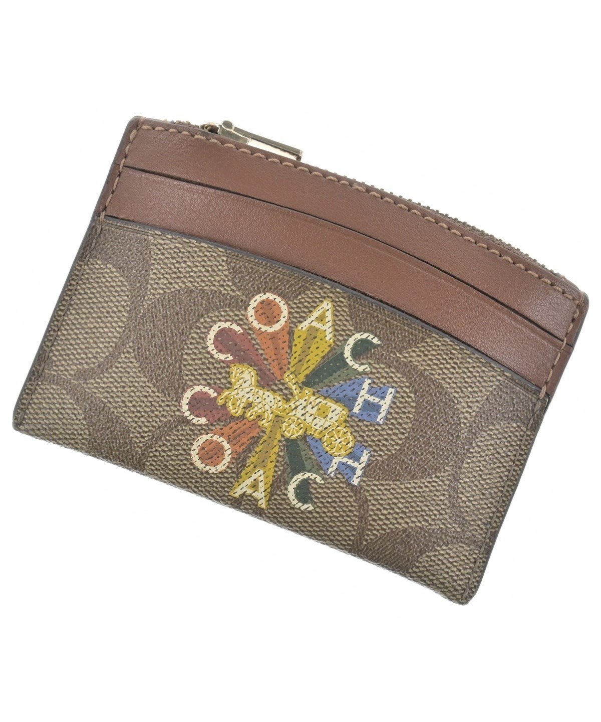 COACH（コーチ）カードケース 茶 サイズ:- レディース/2200621640014