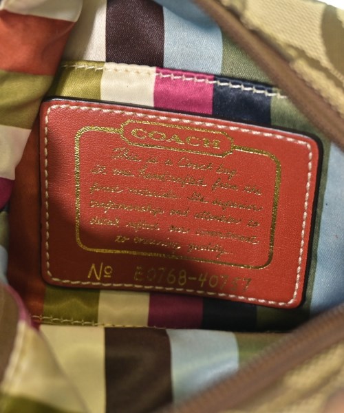 COACH（コーチ）ハンドバッグ ベージュ サイズ:- レディース/2200622729015