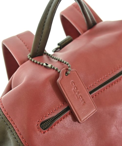 COACH（コーチ）バックパック・リュック 赤 サイズ:- レディース/2200614152111