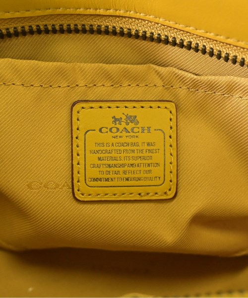 COACH（コーチ）ハンドバッグ 黄 サイズ:- レディース/2200614152135
