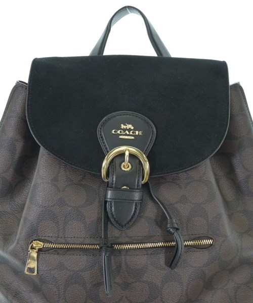 COACH（コーチ）バックパック・リュック 茶 サイズ:- レディース/2200624152422