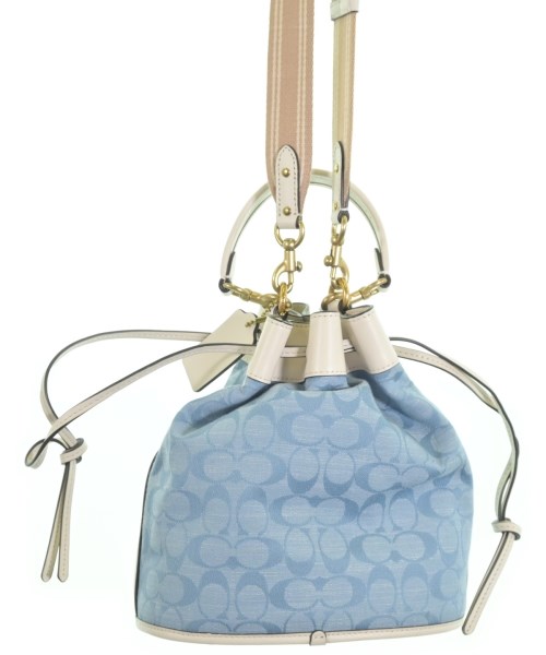 COACH（コーチ）ショルダーバッグ 青 サイズ:- レディース/2200624152439