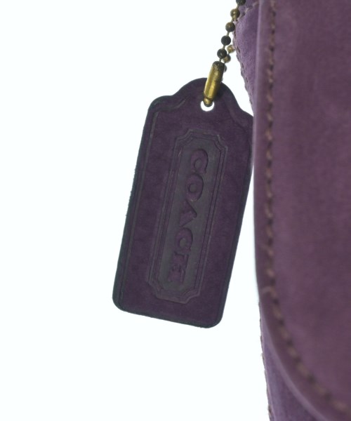 COACH（コーチ）ショルダーバッグ 紫 サイズ:- レディース/2200627239632