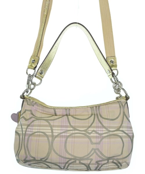 COACH（コーチ）ショルダーバッグ ベージュ サイズ:- レディース/2200615325033
