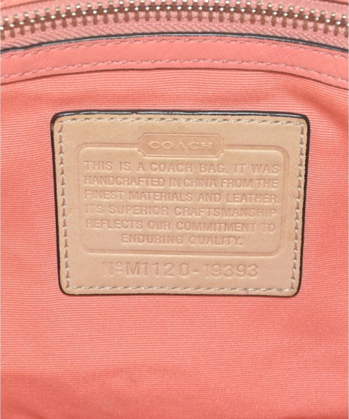 COACH（コーチ）ショルダーバッグ オレンジ サイズ:- レディース/2200626894085