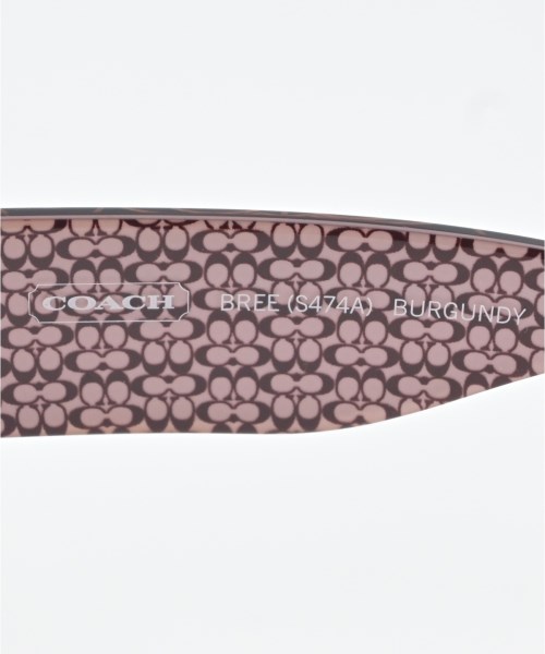 COACH（コーチ）サングラス 赤 サイズ:- レディース/2200611506078