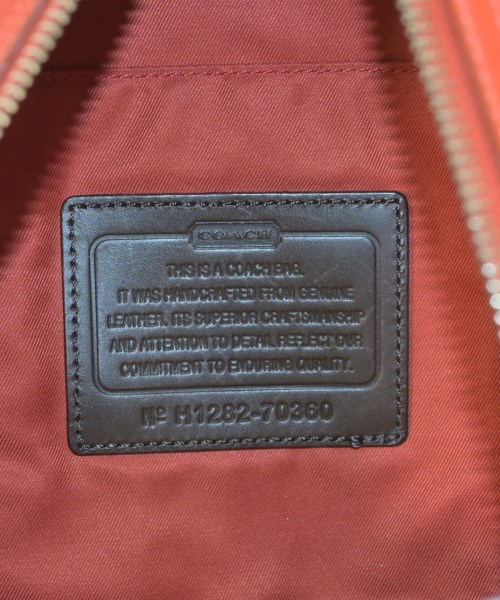 COACH（コーチ）ショルダーバッグ オレンジ サイズ:- レディース/2200617266211