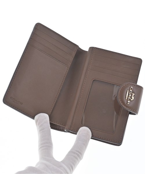 COACH（コーチ）財布・コインケース 茶 サイズ:- レディース/2200608645018