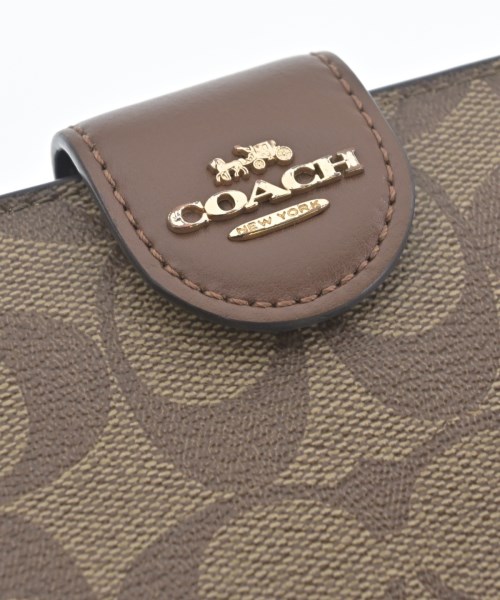 COACH（コーチ）財布・コインケース 茶 サイズ:- レディース/2200608645018