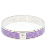 COACH（コーチ）ブレスレット・バングル 紫 サイズ:- レディース/2200606011280