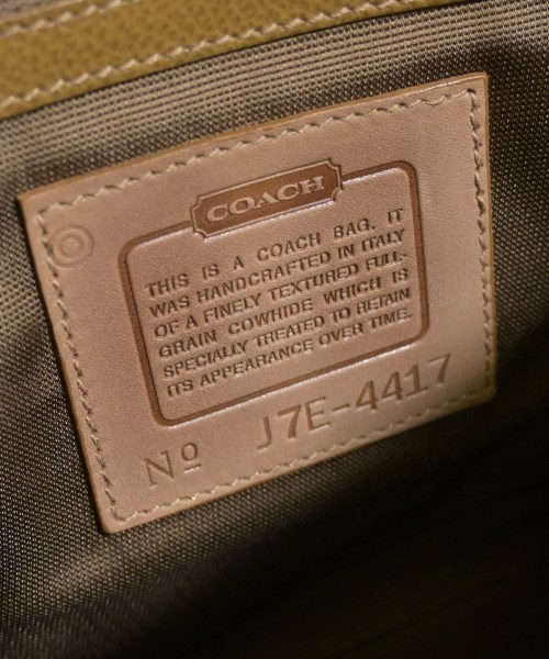 COACH（コーチ）ハンドバッグ ベージュ サイズ:- レディース/2200608887074