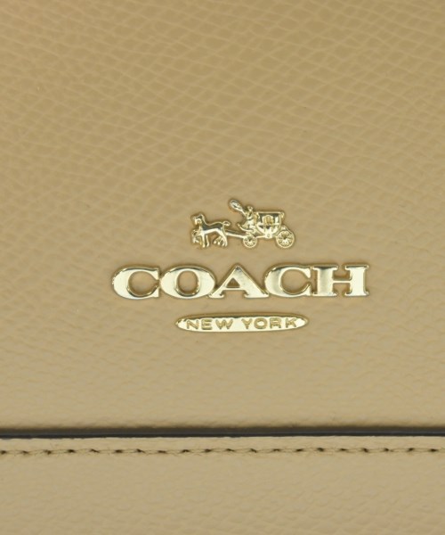 COACH（コーチ）ハンドバッグ ベージュ サイズ:- レディース/2200614244465