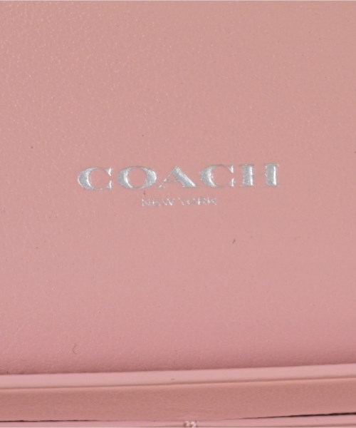 COACH（コーチ）財布・コインケース ピンク サイズ:- レディース/2200614245493