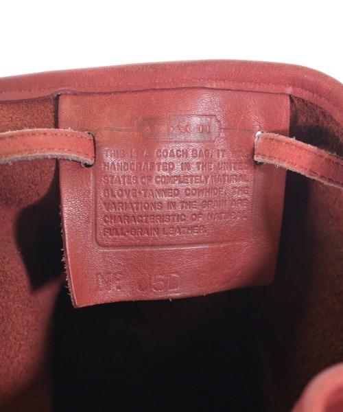 COACH（コーチ）ショルダーバッグ 赤 サイズ:- レディース/2200610373022