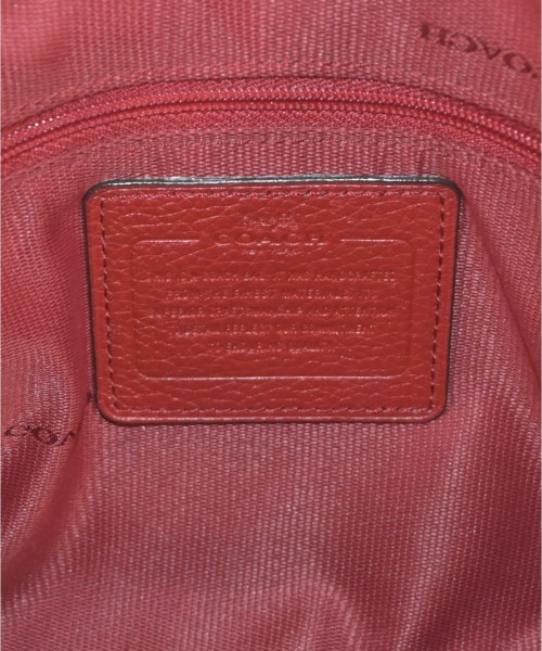 COACH（コーチ）ハンドバッグ 赤 サイズ:- レディース/2200603590627