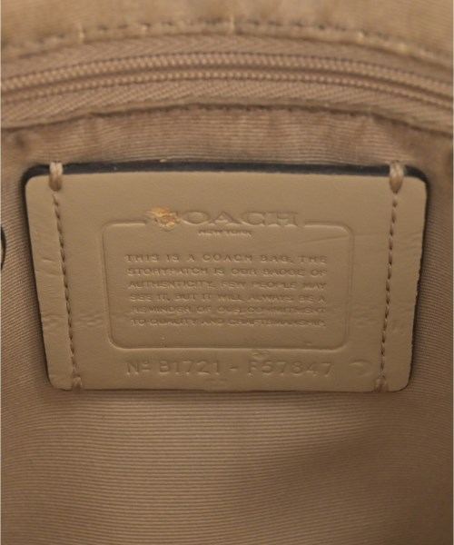 COACH（コーチ）ハンドバッグ ベージュ サイズ:- レディース/2200603590818