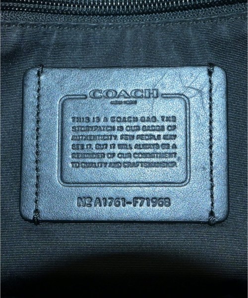 COACH（コーチ）ショルダーバッグ 黒 サイズ:- レディース/2200604765024