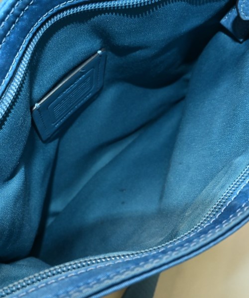 COACH（コーチ）ショルダーバッグ 青 サイズ:- レディース/2200604932020